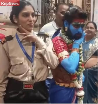 महाकाल मंदिर की सुरक्षा में बड़ी चूक: पुष्पा लुक में युवक पहुंचा
