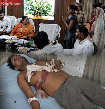 वारंटी समझ गलत युवक को उठाया, बेरहमी से पीटकर किया अधमरा
