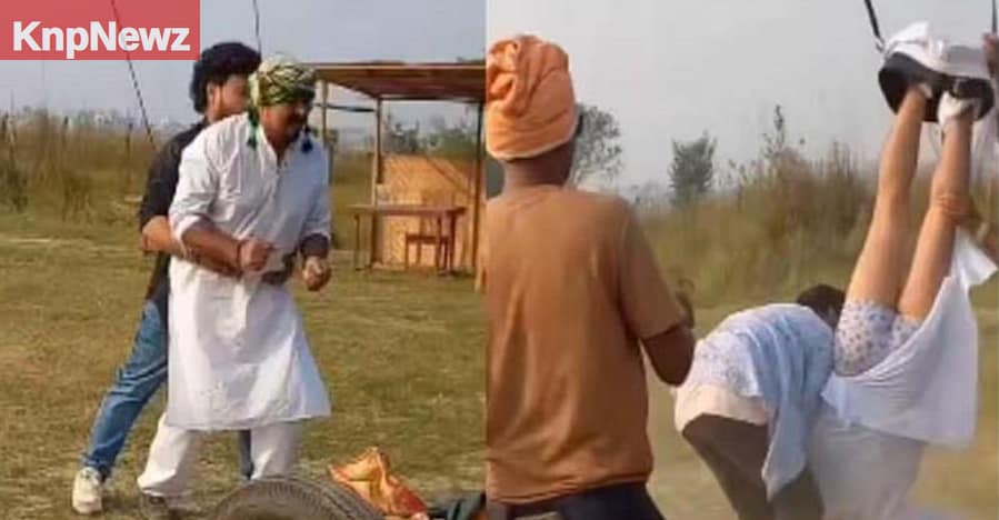 'पैंट उतर गई चाचा...' हवा में उल्टा लटककर दिखा रहे थे टैलेंट, बैलेंस बिगड़ा तो खिसक गया पजामा