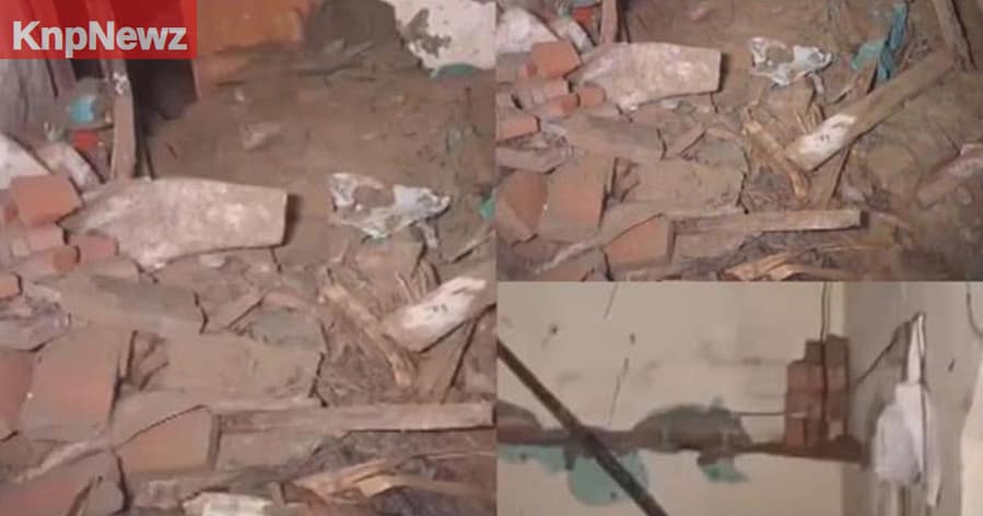 किराए के मकान की छत ढहने से पति-पत्नी की दर्दनाक मौत, मासूम बच्चा सुरक्षित बचा